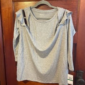 Michael Kors NWT Cold Shoulder Blouse